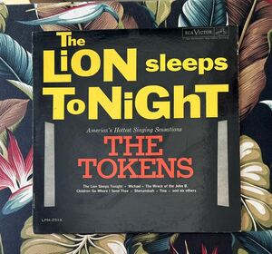 The Tokens US Original Mono LP The Lion Sleeps Tonight .. Doo Wop ロカビリー トーケンズ