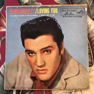 ELVIS PRESLEY Brazil Press LP LOVING YOU BKL-92 ロカビリー