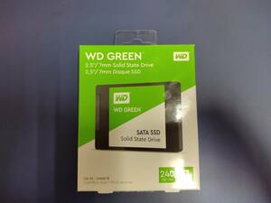 【新品未使用品】WD 内蔵SSD 2.5インチ / 240GB / WD Green / SATA3.0 / WDS240G2G0A