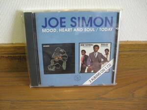 ジョー・サイモン　Mood, Heart and Soul　/ Today 　レア廃盤品　2on１ＣＤ　SOUTHBOUND　 Joe Simon 
