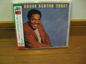 ブルック・ベントン　トゥデイ　帯付きレア廃盤品　ワーナーミュージック　Brook　Benton　