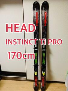 HEAD ヘッド POWER INSTINCT Ti PRO スキー板 170 #558013
