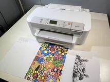 ★美品 キレイ印刷OK EPSON PX-S740 インクジェットプリンター 両面印刷 A4 おまけインク付 エプソン 中古品 管理J792_画像1