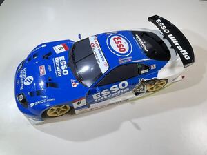 ★TAMIYA タミヤ 1/10 エッソウルトラフロースープラ ラジコン F103GT 電動RC 動作未確認 パーツ 部品取り ジャンク 中古品 管理J795