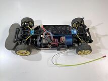 ★TAMIYA タミヤ 1/10 エッソウルトラフロースープラ ラジコン F103GT 電動RC 動作未確認 パーツ 部品取り ジャンク 中古品 管理J795_画像2