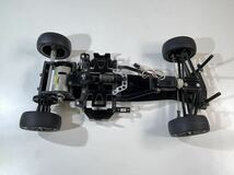 ★TAMIYA タミヤ 1/10 ラジコン F103GT クラージュ LC70 無限 ADVAN シャーシ 電動RC 部品取り 動作未確認 ジャンク 中古品 管理J796_画像4