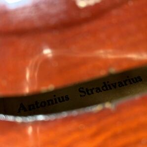 ★古物 Antonius Stradivarius アントニオ ストラディバリ バイオリン ドイツ製 ハードケース 鍵付き TAKABE 弦楽器 中古品 管理J810の画像8