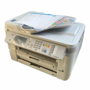 ★キレイ印刷OK EPSON エプソン インクジェットプリンター PX-M5041F 複合機 おまけインク付き ビジネス 2段カセット A3 中古品 管理J700