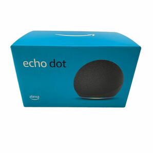 ★美品 Echo Dot エコードット Alexa アレクサ 第4世代 スマートスピーカー B7W64E チャコール Wi-Fi対応 Amazon 中古品 管理J737の画像2