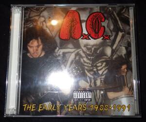 【AxCx★EARLY YEARS 1988-1991】 anal cunt sore throat napalm death meat shits s.o.b.gism gauze ハードコア クラストコア ノイズコア