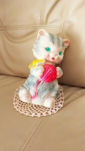 母の日 超レア 美 アメリカ VTG EDWARD MOBLEY エドワード モブレイ 1960年 子猫 KITTEN ドール 刻印有 ソフビ ラシュトン ヒグチ HxS 玩具