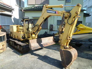  Yumbo, Yanmar YB1200S,2 ton Class, engine starting, operation verification, Junk 