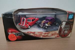 【未開封品】HOTWHEELS Route66 Rendezvous Vehicle Set 1969CAMARO＆1934FORD