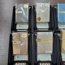 #9959A ZIPPO ジッポ まとめ 17個 未使用あり 火花散る物あり 着火未確認 ケース 袋 喫煙具 オイルライター 大量 タバコ ビンテージ 中古品_画像3