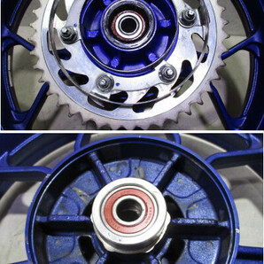 4★YZF-R25系リアホイール329 純正.めくれ無.1WD.17×4.00〔検索用〕RG10J.RG43J.YZF-R3.RH07J.RH13J.MT-25.MT-03.ハブおまけ.の画像8