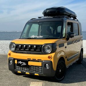 AFFECTION/アフェクション フロントグリル スペーシアギア MK53S 未塗装 エアロ SUZUKI/スズキ カスタム ドレスアップ