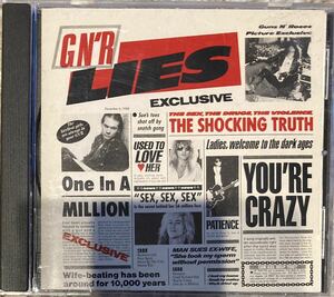 ガンズ・アンド・ローゼズ GN'R LIES 日本国内盤 25P2-2400