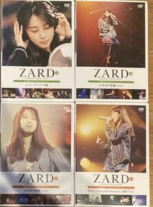 新品未開封 ZARD 永遠のスタンダード・ナンバー DVD 4点セット 不揃い 1枚難あり