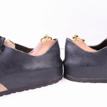 ビルケンシュトック 27.0cm/42 ノーマル幅 モンタナ montana スエード×レザー ベージュ ブラック メンズ BIRKENSTOCK 中古 古着 bk1955_画像6