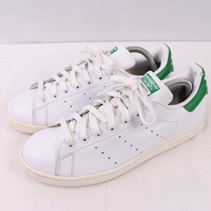 STAN SMITH 27.0cm/adidas スタンスミス アディダス スニーカー 白 ホワイト 緑 中古 古着 メンズ ad4832