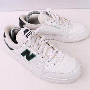 CT20 ニューバランス 26.0cm/new balance 白 ホワイト 黒 緑 中古 古着 スニーカー メンズ yy8890の画像6