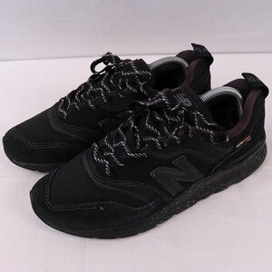 997H ニューバランス 26.5cm/new balance 黒 ブラック 中古 古着 スニーカー メンズ yy8906