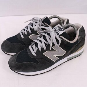 996 ニューバランス 26.0cm/new balance ダークネイビー 紺 グレー 中古 古着 スニーカー メンズ yy8921