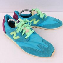 CROSS COUNTRY ニューバランス 28.0cm/new balance 青 ブルー 緑 グリーン パープル 中古 古着 スニーカー メンズ yy8930_画像6