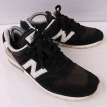 996 ニューバランス 26.5cm/new balance 黒 ブラック 白 グレー 中古 古着 スニーカー メンズ yy8969_画像6