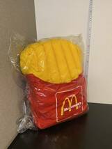 【未開封】マクドナルド　ポテトクッション　未使用　新品　福袋　 非売品 ビンテージ McDonald's Vintage 雑貨 企業物 BIG A78_画像2