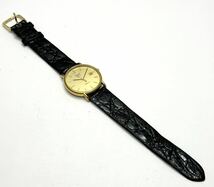 【ロンジン１円～】◎LONGINES◎ プレサンス　ボーイズ　腕時計　ゴールド文字盤　クォーツ　不動　L78W84_画像6