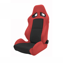 RECARO シートカバー SR-7 KK100 スポーツシートカバー レッド×センターブラック G-Bring/ジーブリング (GBRC-002CB_画像1