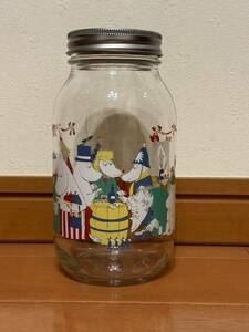 ムーミン　空き瓶 ガラス製 保存容器 