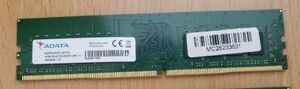 ◆動作確認済◆ADATA DDR4 2400 16GB ×1 デスクトップ用