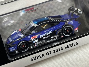 1/43 EBBRO SUPER GT GT500 2014 RAYBRIG NSX CONCEPT-GT No.100 小暮卓史 武藤英紀 エブロ HONDA ホンダ レイブリック スーパーGT HRC