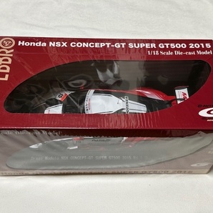 EBBRO 1/18 Drago Modulo NSX CONCEPT-GT SUPER GT500 2015 Rd.1 Okayama No.15 HONDA ホンダ スーパーGT ドラゴ モデューロ NSX-GT 小暮の画像6