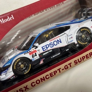 EBBRO 1/18 SUPER GT500 2015 Epson NSX CONCEPT-GT Rd.1 Okayama No.64 HONDA NSX-GT ホンダ エブロ スーパーGT 中嶋大祐 バゲットの画像2