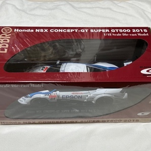 EBBRO 1/18 SUPER GT500 2015 Epson NSX CONCEPT-GT Rd.1 Okayama No.64 HONDA NSX-GT ホンダ エブロ スーパーGT 中嶋大祐 バゲットの画像5
