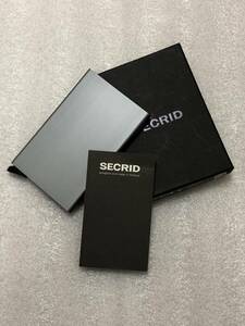 SECRID Card Protector Titanium セクリッド カードプロテクター チタニウム