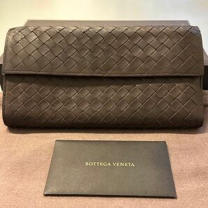 新品同様！ ボッテガヴェネタ BOTTEGA VENETA 財布 長財布 イントレチャート