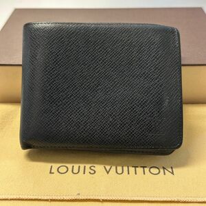 未使用に近い！ ルイヴィトン LOUIS VUITTON タイガ ポルトフォイユ　フロリン 財布　二つ折り財布