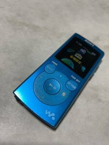 【送料無料】ソニー デジタルウォークマン NW-E063♪ブルー 4GB SONYWALKMAN♪即決ポータブルオーディオプレーヤーdigital media player