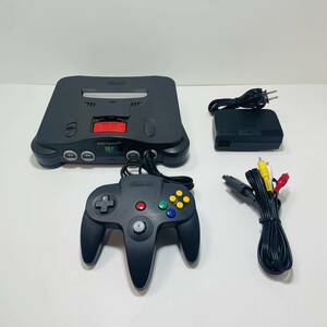 【中古・整備済・メモリ拡張パック】Nintendo 64 ニンテンドー64 本体 任天堂 一式 動作品 ゲーム機 レトロゲーム 拡張パック