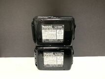 2個 マキタ Makita 純正 Li-ion バッテリー BL1860B 6.0Ah 18V 雪マーク # BL1830 BL1840 BL1850 BL1460 BL1860 BL1460B 検索ワード 5 美品_画像4