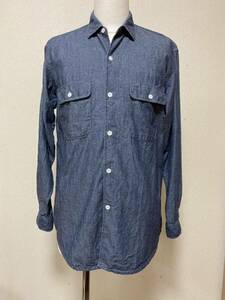 ★ レア Levi's リーバイス ダンガリー シャツ 日本製 M 美品 濃色 ★