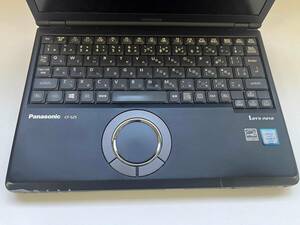 【ジャンク】Panasonic ノート PC ◆Lets note CF-SZ5 CF-SZ5ZFMQR ◆Intel Core i7-6500 ◆ 液晶割れ ◆ HDD 無◆Y077