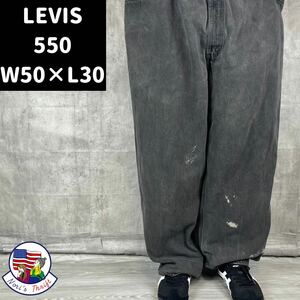  great popularity!LEVIS Levi's 550 black Denim buggy Roo z1687