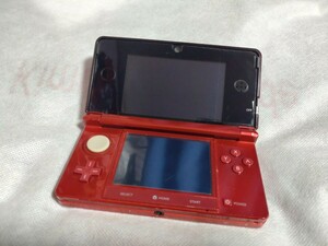 ニンテンドー3DS フレアレッド　ジャンク 初期化済 ゲーム機 3DS 任天堂