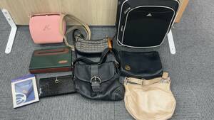 バッグ 小物 キャリーケース おまとめ出品 COACH キタムラ ハンティングワールド等 1円出品 是非写真をご覧ください