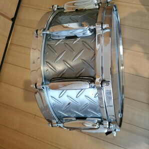 【希少】TAMA メタリカ ラーズウルリッヒ初期モデル LU1465 スネアドラム Metallica シリアルナンバーあり メタル ドラマーの画像6